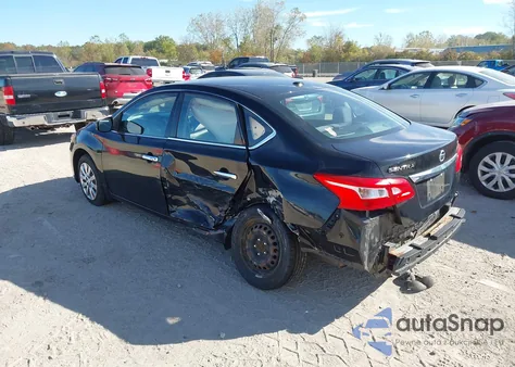 2017 Nissan Sentra Sv z USA, uszkodzony, nr VIN 3N1AB7AP9HL719431